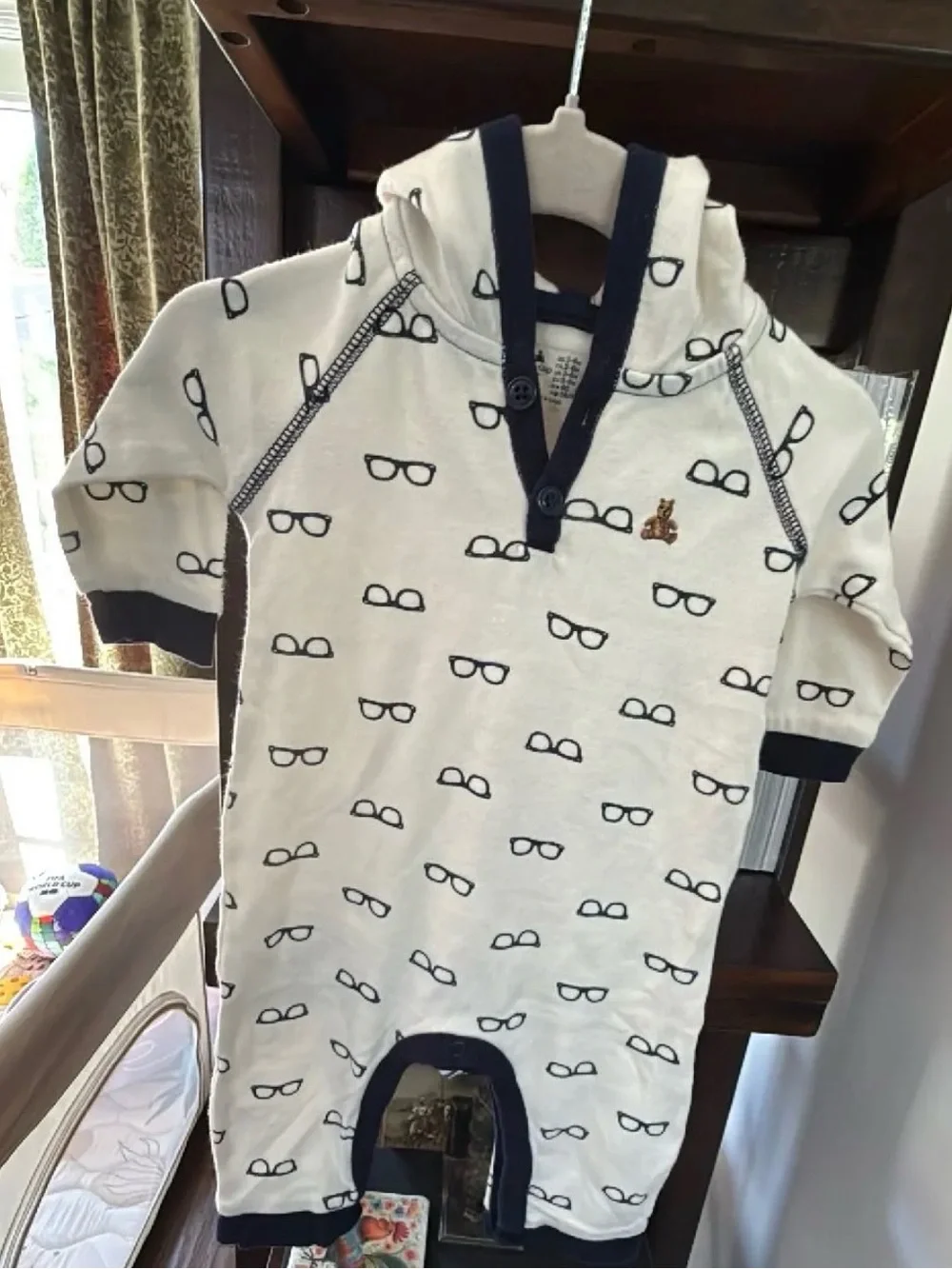 Baby gap glasses onsie 3-6m
